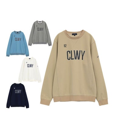 キャロウェイ Callaway　メンズ 鹿の子 ダブルニット 長袖 クルーネック スウェット C25217103　2025年モデル 詳細1