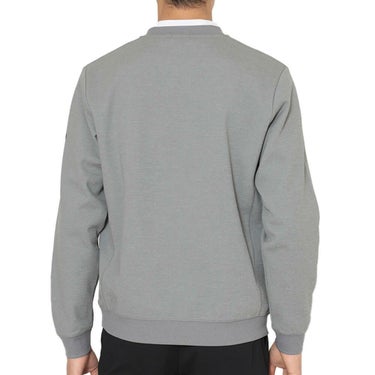 キャロウェイ Callaway　メンズ 鹿の子 ダブルニット 長袖 クルーネック スウェット C25217103　2025年モデル 詳細2