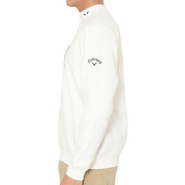 キャロウェイ Callaway　メンズ 鹿の子 ダブルニット 長袖 クルーネック スウェット C25217103　2025年モデル 詳細9