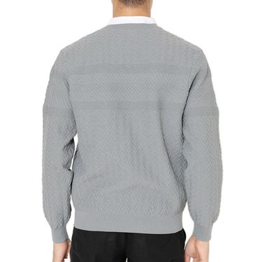 キャロウェイ Callaway　メンズ ガーター編み 長袖 クルーネック セーター C25218100　2025年モデル 詳細4