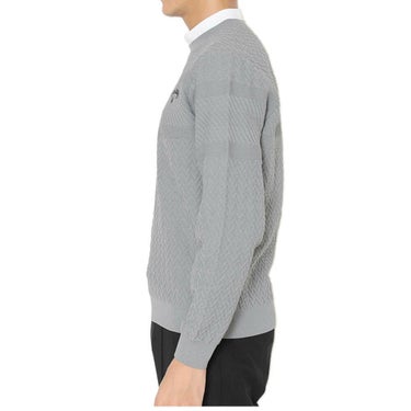 キャロウェイ Callaway　メンズ ガーター編み 長袖 クルーネック セーター C25218100　2025年モデル 詳細5