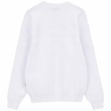 キャロウェイ Callaway　メンズ ガーター編み 長袖 クルーネック セーター C25218100　2025年モデル 詳細6