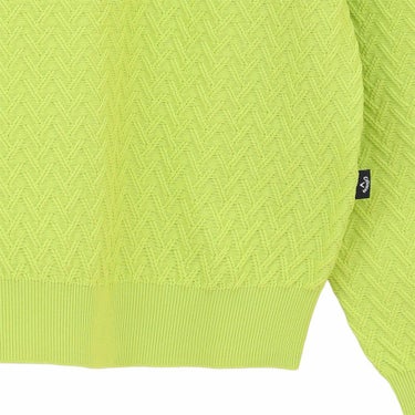 キャロウェイ Callaway　メンズ ガーター編み 長袖 クルーネック セーター C25218100　2025年モデル 詳細9