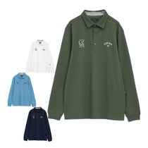 キャロウェイ Callaway メンズ 鬼鹿の子 長袖 ポロシャツ C25233100 2025年モデル