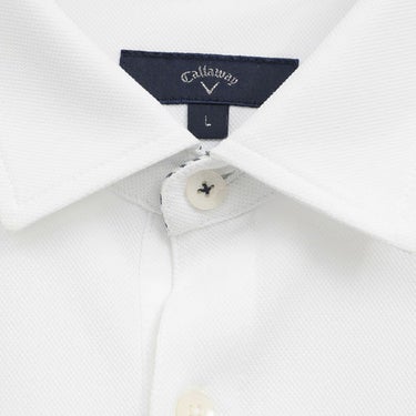 キャロウェイ Callaway　メンズ 鬼鹿の子 長袖 ポロシャツ C25233100　2025年モデル 詳細5