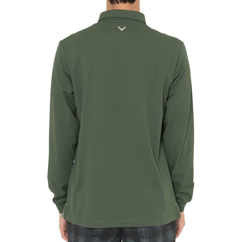 キャロウェイ Callaway　メンズ 鬼鹿の子 長袖 ポロシャツ C25233100　2025年モデル 詳細12