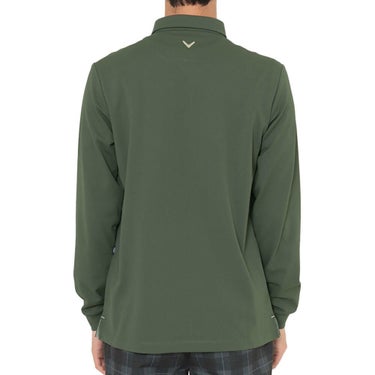 キャロウェイ Callaway　メンズ 鬼鹿の子 長袖 ポロシャツ C25233100　2025年モデル 詳細12