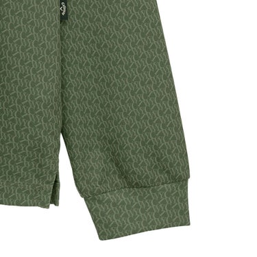 キャロウェイ Callaway　メンズ ロゴプリント 鬼鹿の子 長袖 ポロシャツ C25233107　2025年モデル 詳細12