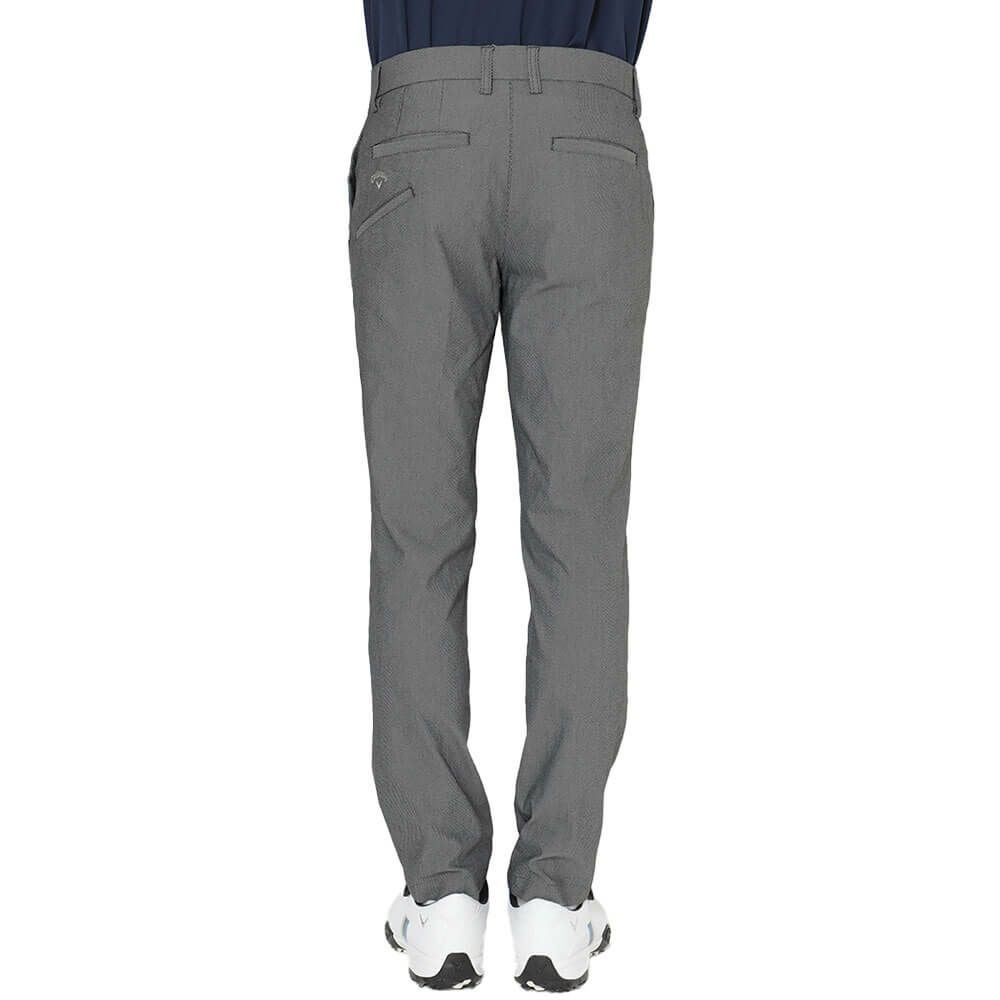 キャロウェイ Callaway　メンズ ハイ ストレッチ ドビー ロングパンツ C25226102　2025年モデル ブラック 詳細2