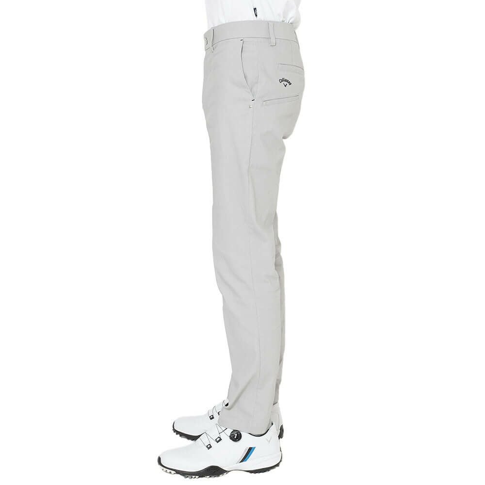 キャロウェイ Callaway　メンズ ハイ ストレッチ ドビー ロングパンツ C25226102　2025年モデル グレー 詳細3
