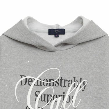 キャロウェイ Callaway　レディース 長袖 プルオーバー スウェット パーカー C25217204　2025年モデル 詳細4