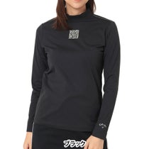 キャロウェイ Callaway　レディース スムース 長袖 モックネック シャツ C25233201　2025年モデル