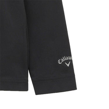 キャロウェイ Callaway　レディース スムース 長袖 モックネック シャツ C25233201　2025年モデル ブラック 詳細5