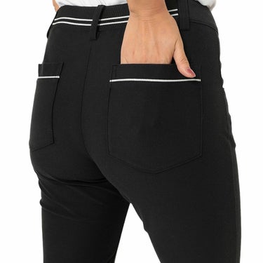 キャロウェイ Callaway　レディース 8WAY ストレッチ ピケ ロングパンツ C25226200　2025年モデル ブラック 詳細4