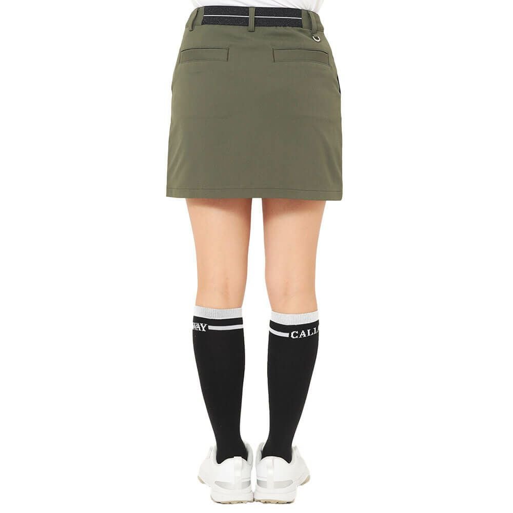 キャロウェイ Callaway　レディース 8WAY ストレッチ ショートパンツ スカート C25228201　2025年モデル カーキ 詳細2