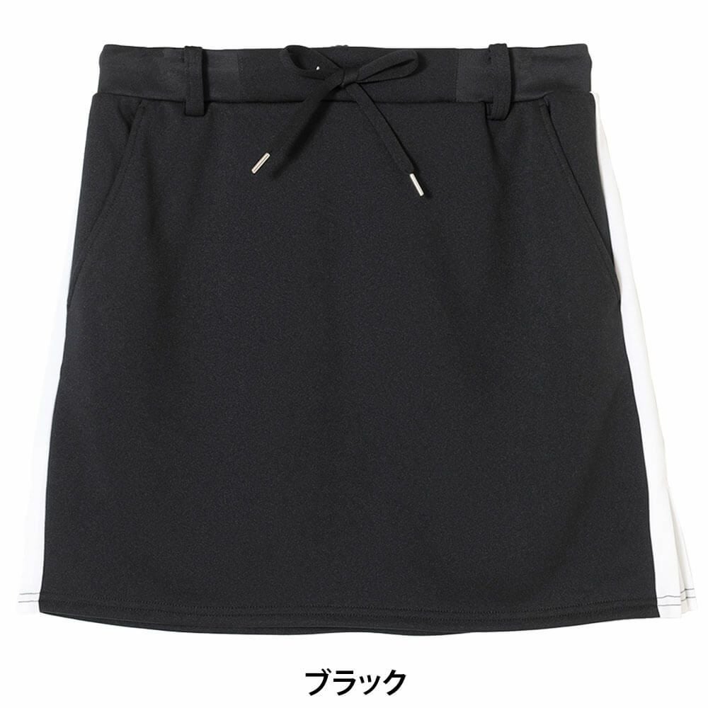 キャロウェイ Callaway　レディース ダブルニット スカート C25228203　2025年モデル ブラック 詳細1