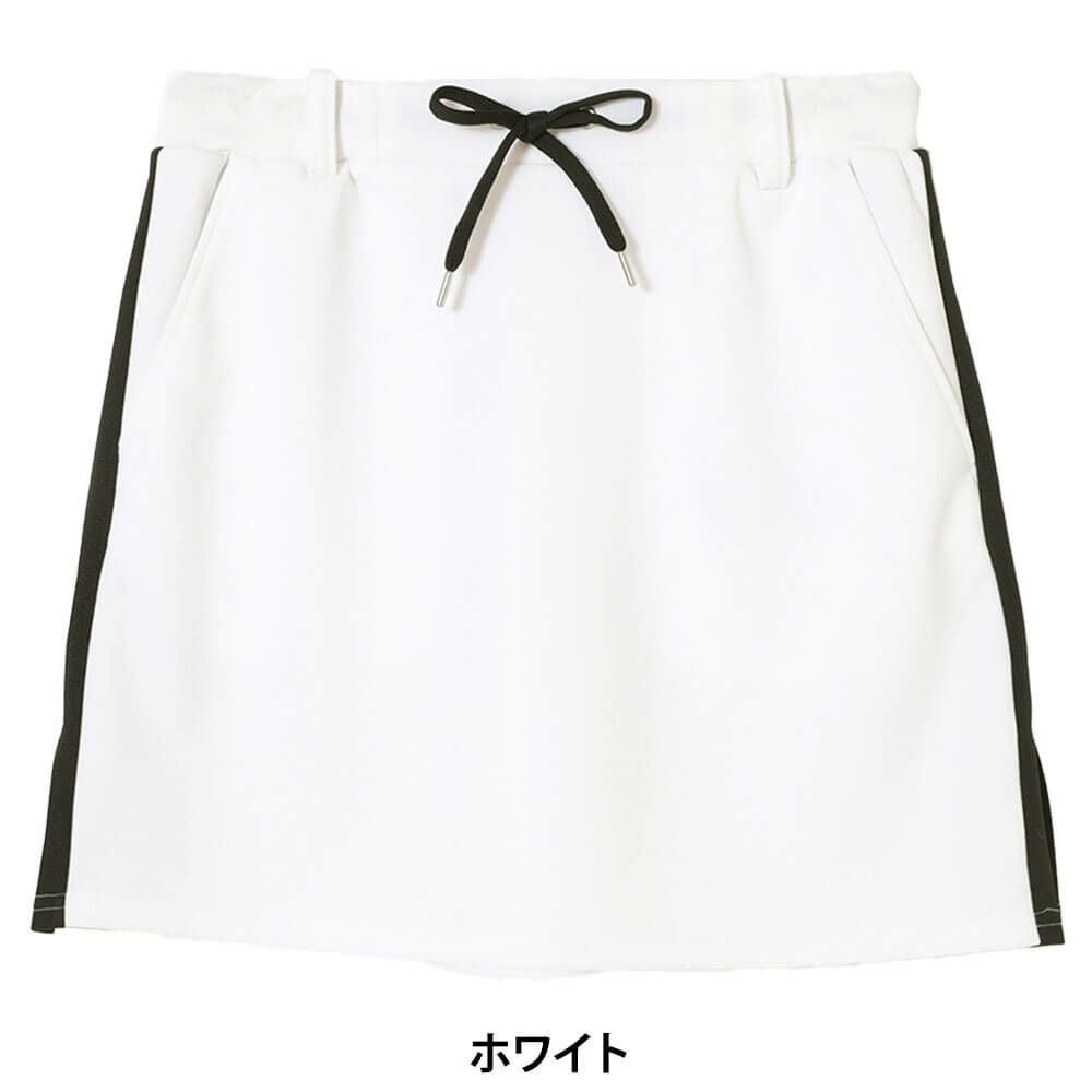 キャロウェイ Callaway　レディース ダブルニット スカート C25228203　2025年モデル ホワイト 詳細1