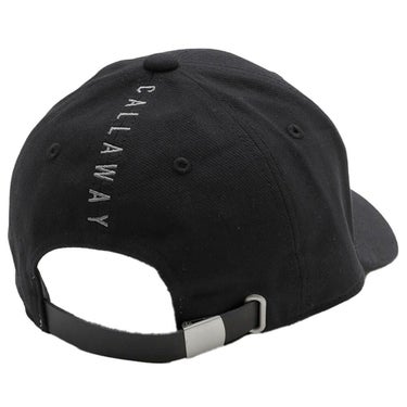 キャロウェイ Callaway　メンズ コットン カルゼ キャップ C25291103 1010 ブラック　2025年モデル ブラック 詳細2