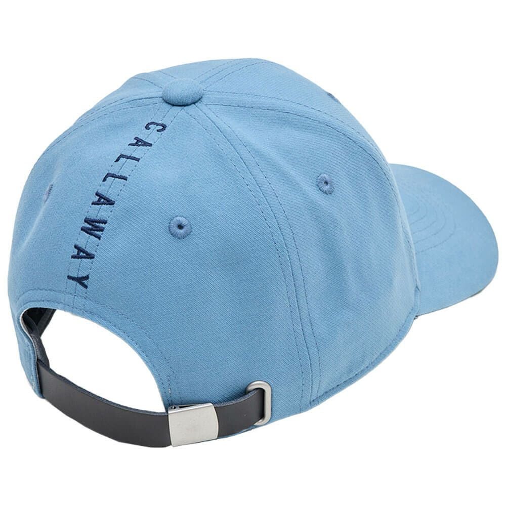 キャロウェイ Callaway　メンズ コットン カルゼ キャップ C25291103 1110 ブルー　2025年モデル ブルー 詳細2