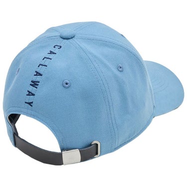 キャロウェイ Callaway　メンズ コットン カルゼ キャップ C25291103 1110 ブルー　2025年モデル ブルー 詳細2