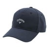 キャロウェイ Callaway　メンズ コットン カルゼ キャップ C25291103 1120 ネイビー　2025年モデル ネイビー