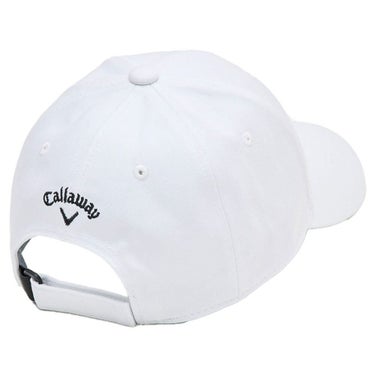 キャロウェイ Callaway　メンズ メッセージ ロゴ キャップ C25291105 1030 ホワイト　2025年モデル ホワイト 詳細2