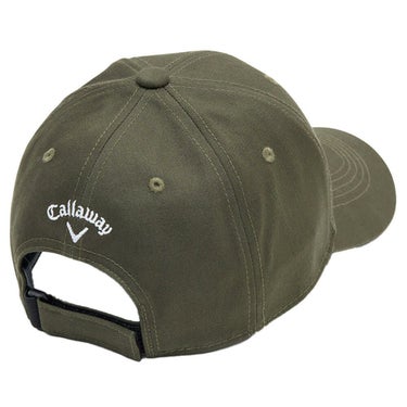 キャロウェイ Callaway　メンズ メッセージ ロゴ キャップ C25291105 1180 カーキ　2025年モデル カーキ 詳細2