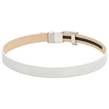 キャロウェイ Callaway　レディース CGセレーションバックル ベルト C25292200 1030 ホワイト　2025年モデル ホワイト 詳細2