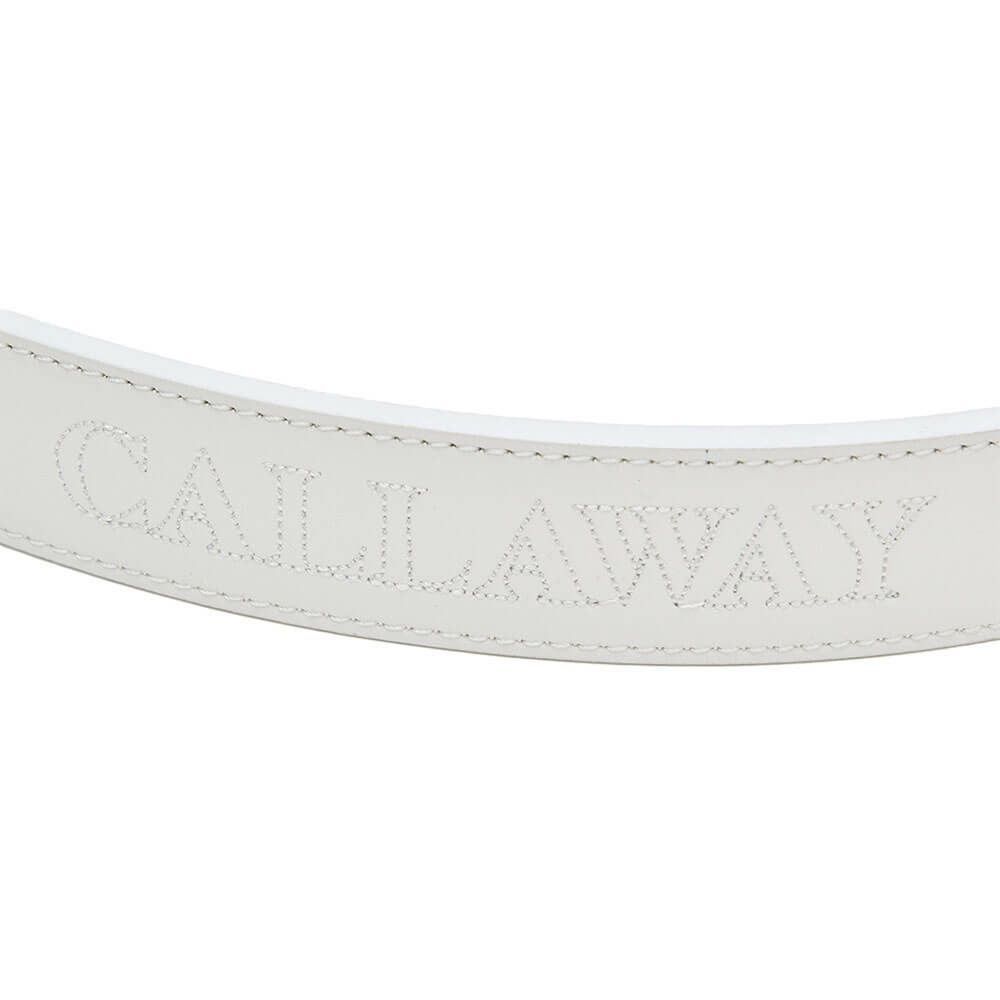 キャロウェイ Callaway　レディース CGセレーションバックル ベルト C25292200 1030 ホワイト　2025年モデル ホワイト 詳細6