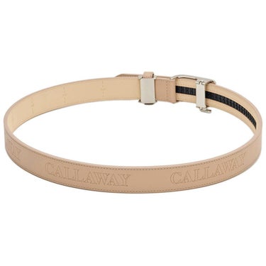キャロウェイ Callaway　レディース CGセレーションバックル ベルト C25292200 1040 ベージュ　2025年モデル ベージュ 詳細2