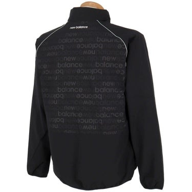 ニューバランスゴルフ　メンズ マットタフタ ロゴエンボス×ソリッド 長袖 ブルゾン 012-5220004　2025年モデル 詳細1 詳細3
