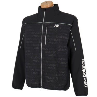 ニューバランスゴルフ　メンズ マットタフタ ロゴエンボス×ソリッド 長袖 ブルゾン 012-5220004　2025年モデル 詳細1 詳細4