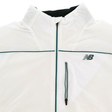 ニューバランスゴルフ　メンズ マットタフタ ロゴエンボス×ソリッド 長袖 ブルゾン 012-5220004　2025年モデル 詳細1 詳細9