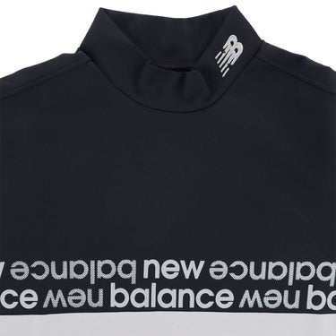 ニューバランスゴルフ　メンズ ベア天竺裏フリース 長袖 モックネック プルオーバー 012-5267007　2025年モデル 詳細1 詳細5