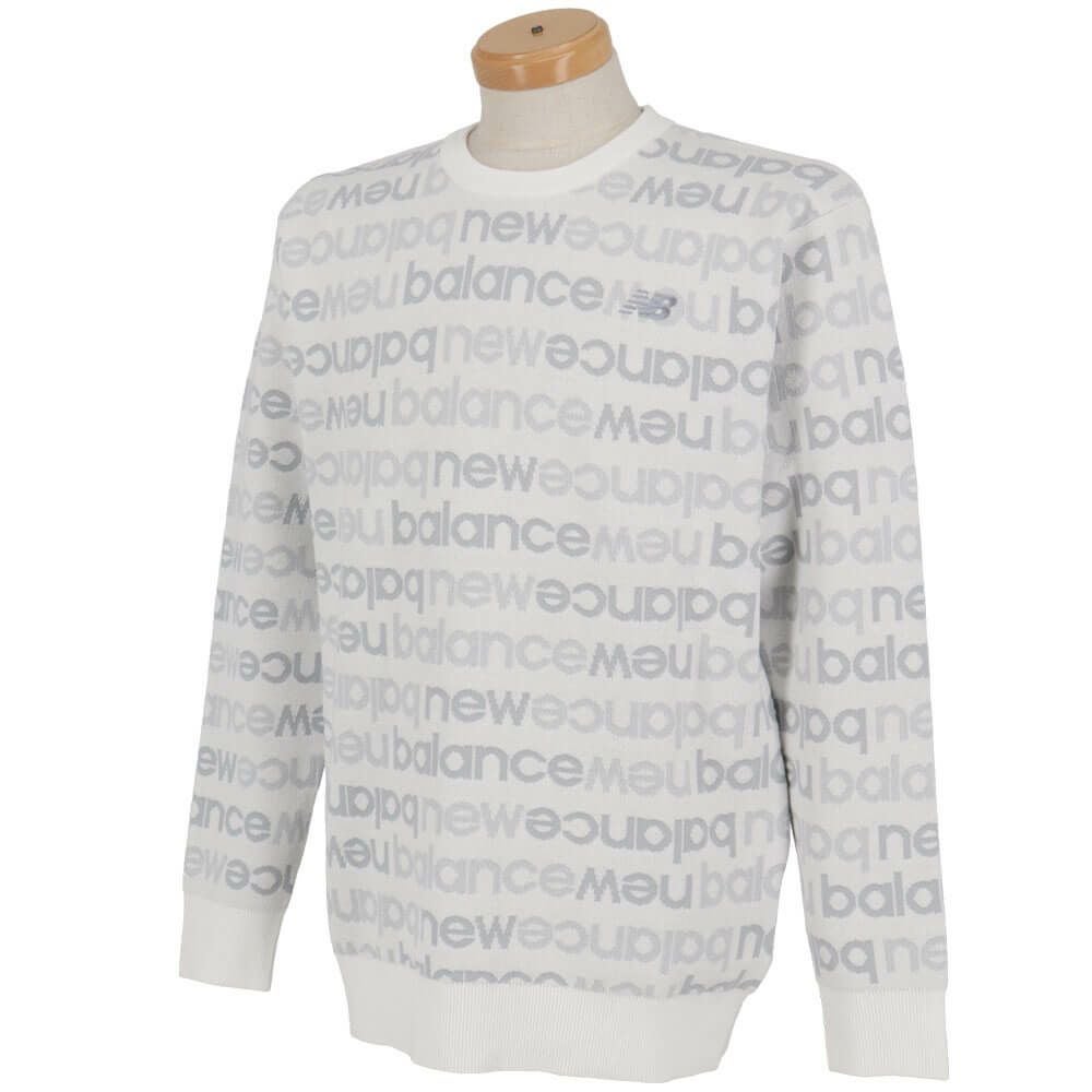 ニューバランスゴルフ　メンズ 長袖 クルーネック ニット セーター 012-5270004　2025年モデル 詳細1 詳細7