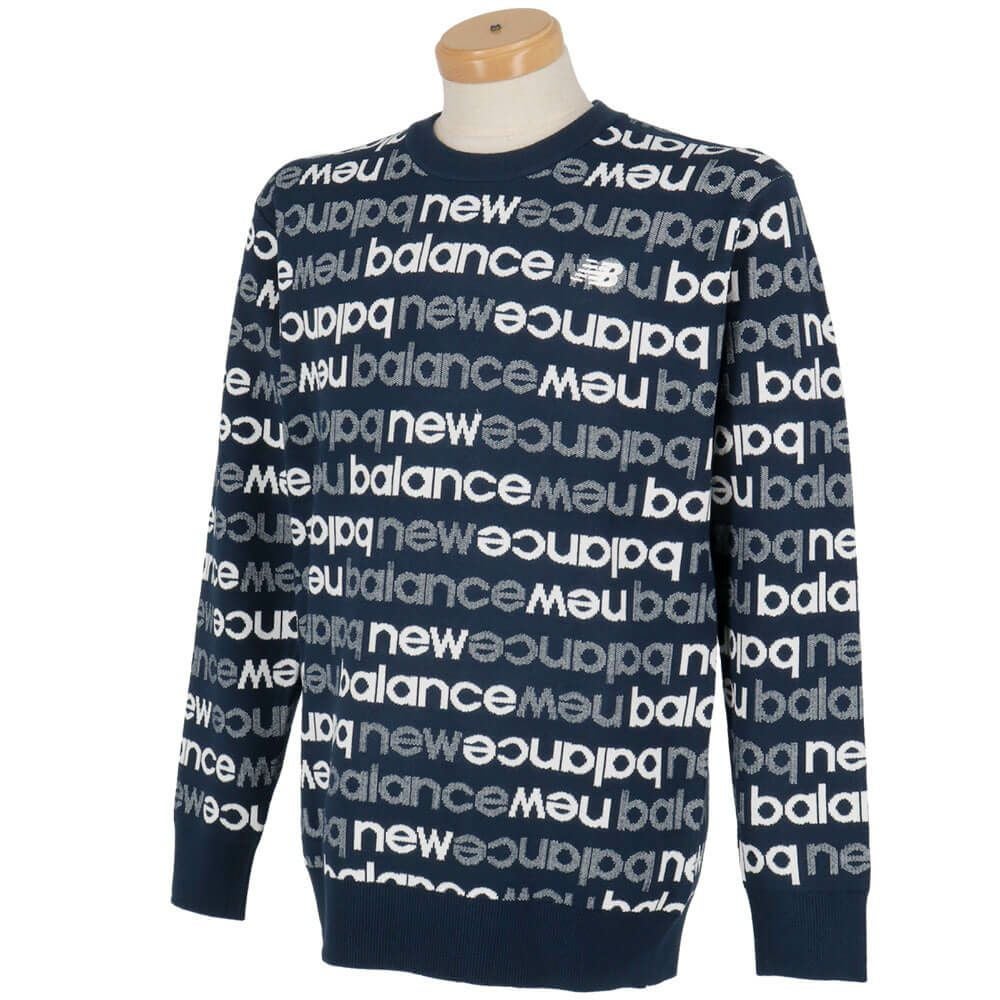 ニューバランスゴルフ　メンズ 長袖 クルーネック ニット セーター 012-5270004　2025年モデル 詳細1 詳細10