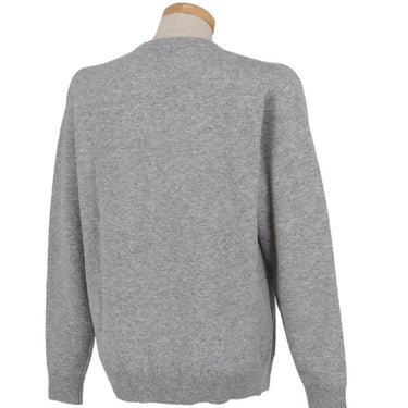 ニューバランスゴルフ　メンズ 天竺編×ロゴニードルパンチ 長袖 クルーネック ニット セーター 012-5270006　2025年モデル 詳細1 詳細6