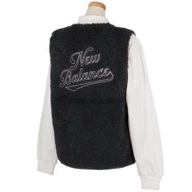 ニューバランスゴルフ　レディース クラッシュボア フルジップ ベスト 012-5258501　2025年モデル 詳細1 詳細3