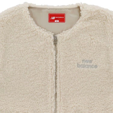 ニューバランスゴルフ　レディース クラッシュボア フルジップ ベスト 012-5258501　2025年モデル 詳細1 詳細11