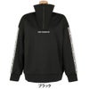 ニューバランスゴルフ　レディース インレイ裏フリース 長袖 ハーフジップ プルオーバー 012-5262504　2025年モデル 詳細1 詳細2
