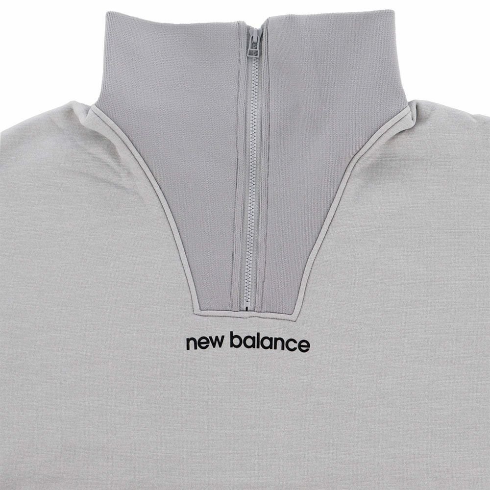 ニューバランスゴルフ　レディース インレイ裏フリース 長袖 ハーフジップ プルオーバー 012-5262504　2025年モデル 詳細1 詳細8