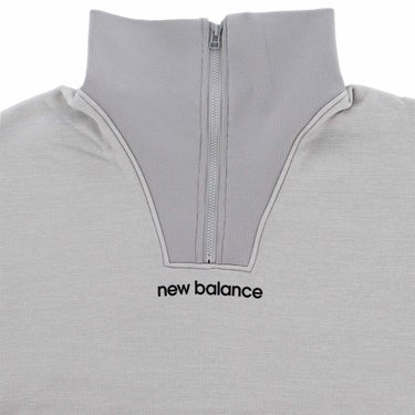 ニューバランスゴルフ　レディース インレイ裏フリース 長袖 ハーフジップ プルオーバー 012-5262504　2025年モデル 詳細1 詳細8