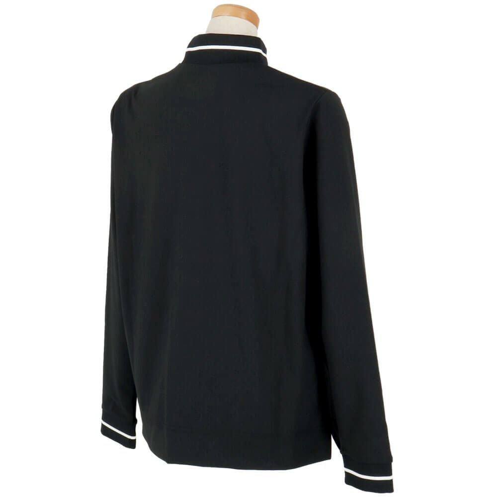 ニューバランスゴルフ　レディース スムース両面ピーチ 長袖 モックネック シャツ 012-5267508　2025年モデル 詳細1 詳細3