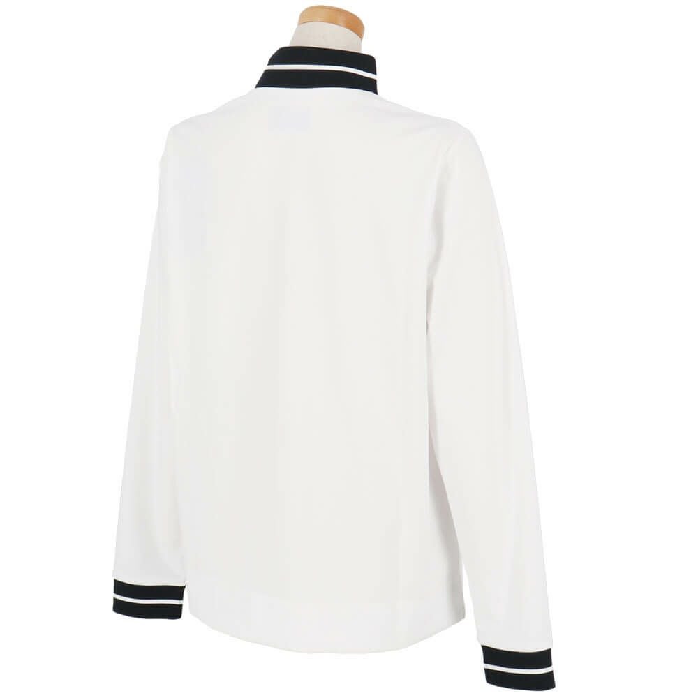 ニューバランスゴルフ　レディース スムース両面ピーチ 長袖 モックネック シャツ 012-5267508　2025年モデル 詳細1 詳細6