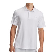 アンダーアーマー UNDER ARMOUR　メンズ UAプレーオフ3.0 プリント 半袖 ポロシャツ 1378677 119 White/Halo Gray　2025年モデル