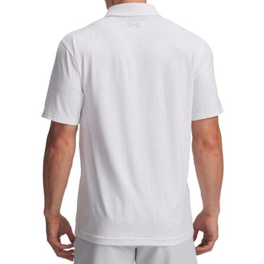 アンダーアーマー UNDER ARMOUR　メンズ UAプレーオフ3.0 プリント 半袖 ポロシャツ 1378677 119 White/Halo Gray　2025年モデル White/Halo-Gray 詳細2