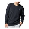 アンダーアーマー UNDER ARMOUR　メンズ UAエッセンシャルテリー 長袖 クルーネック プルオーバー 1384821 002 Black/White　2025年モデル Black/White