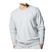 アンダーアーマー UNDER ARMOUR　メンズ UAエッセンシャルテリー 長袖 クルーネック プルオーバー 1384821 012 Mod Gray　2025年モデル
