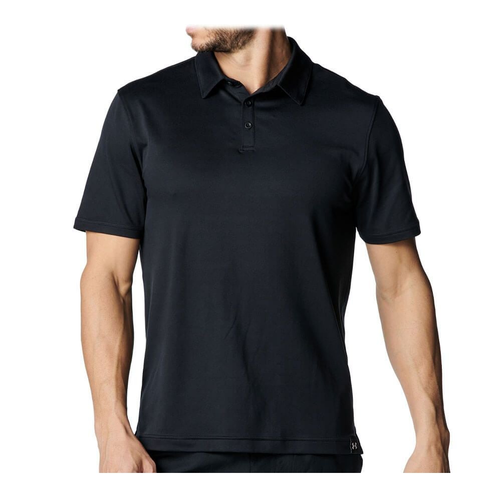アンダーアーマー UNDER ARMOUR メンズ UAモーション 半袖 ポロシャツ 6001547 001 Black 2025年モデル
