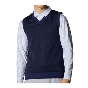 アンダーアーマー UNDER ARMOUR　メンズ UAドライブ ストーム セーターフリース ベスト 6007928 410 Midnight Navy　2025年モデル Midnight-Navy